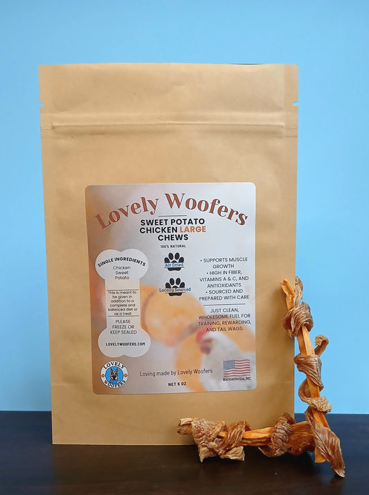 Sweet Potato Chicken Chews Large