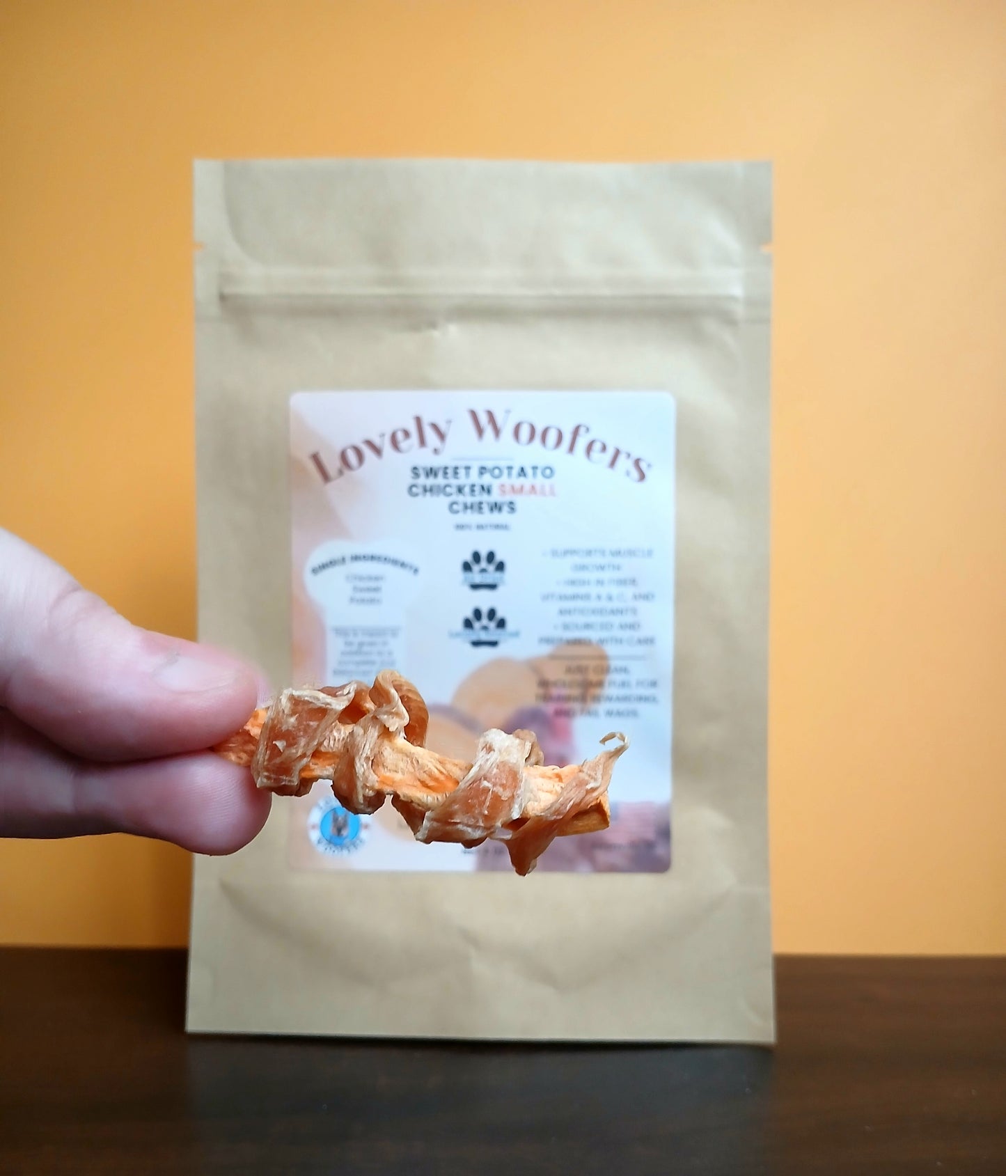 Sweet Potato Chicken Chews Small